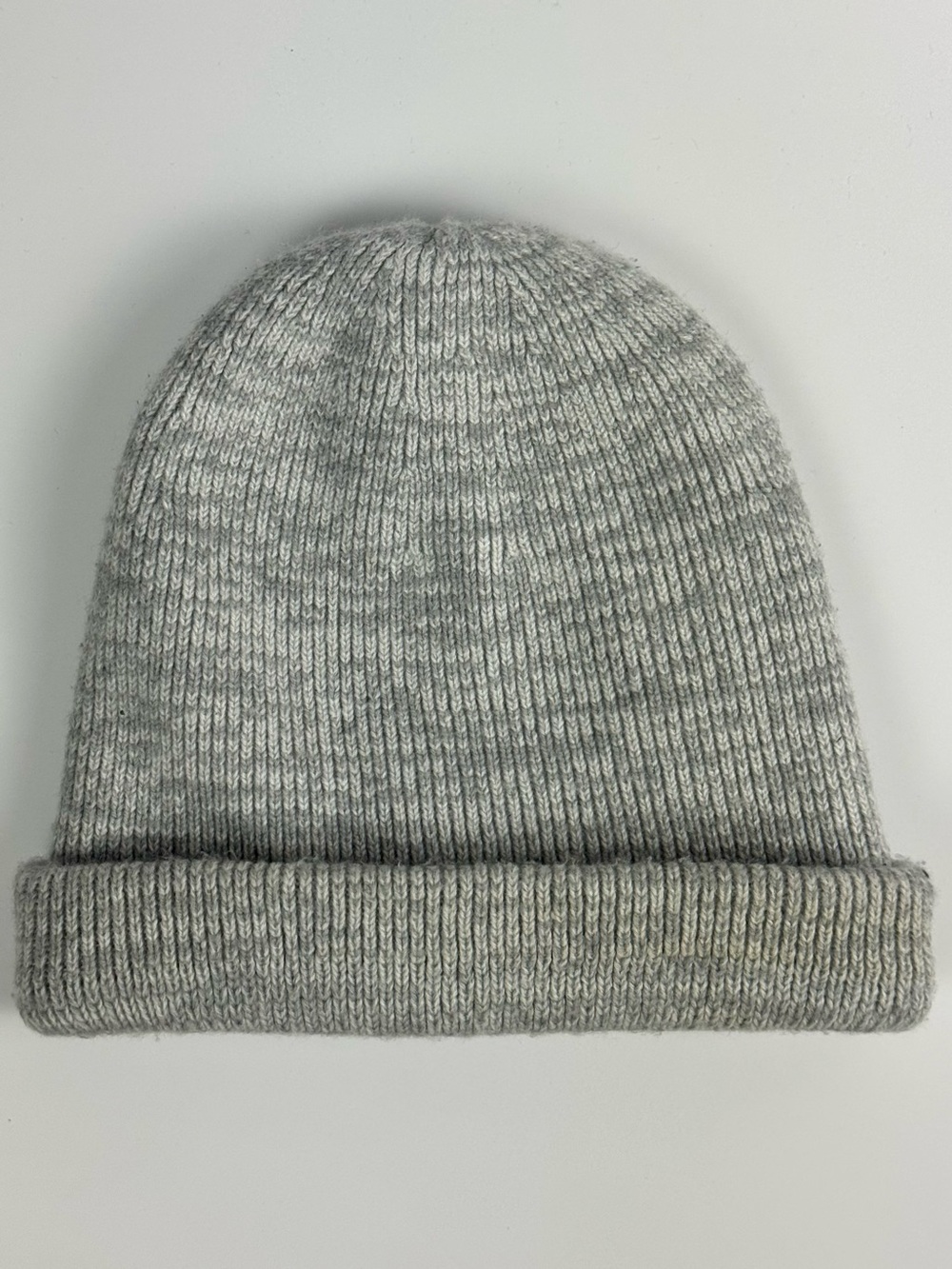 Aritzia Main Character Slopes Ribbed Knit Beanie Heather Grey One Size